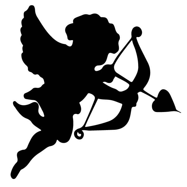Adesivo Amorino Cupido Freccia