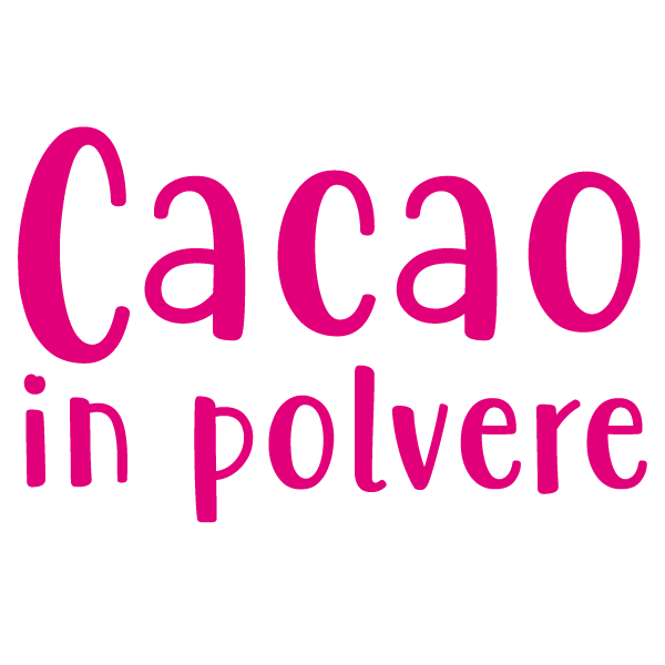 Adesivo - Cacao in Polvere